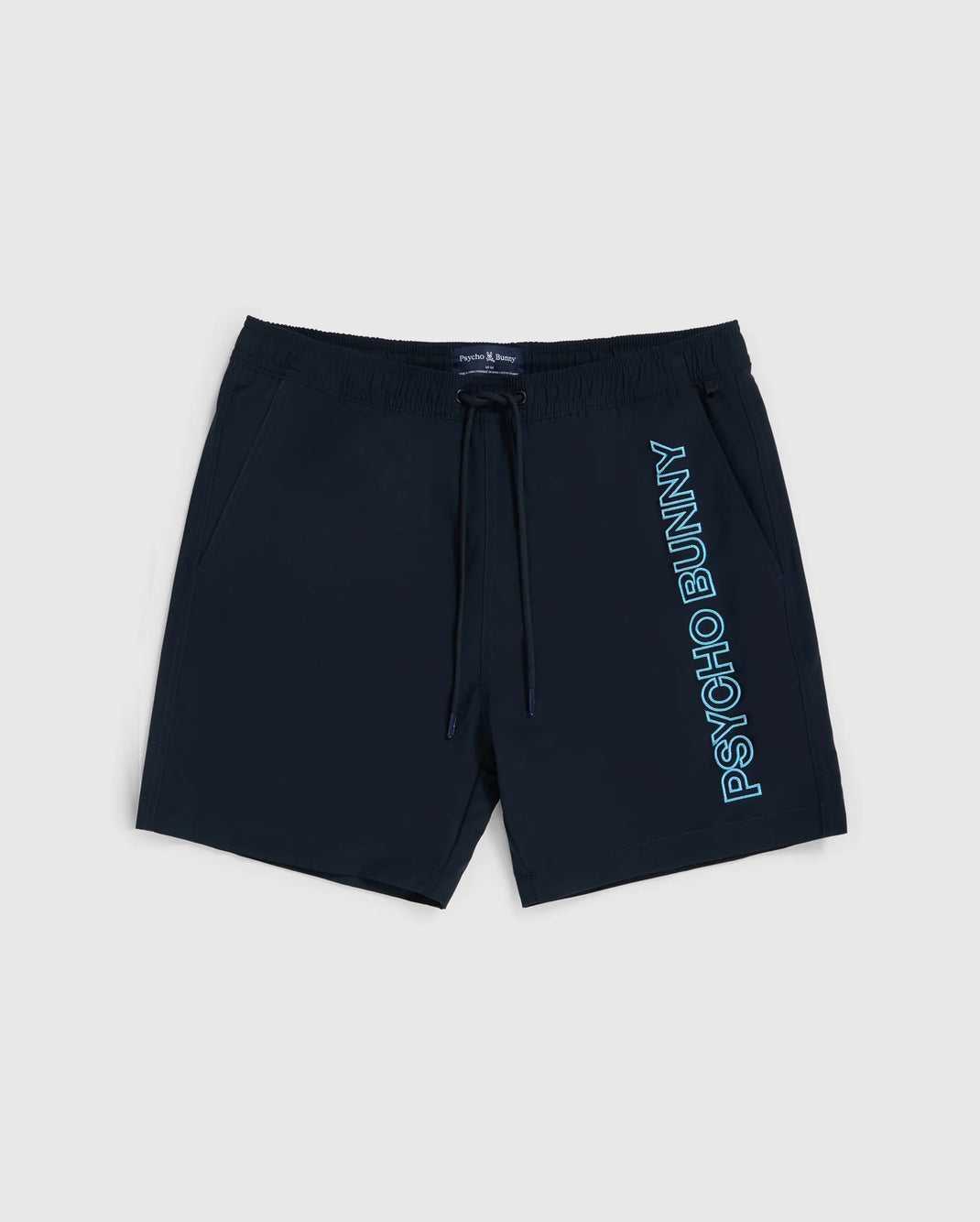 Slip de Bain Psycho Bunny Melvin Swim Trunk Bleu Marine Homme | QQI-19800994